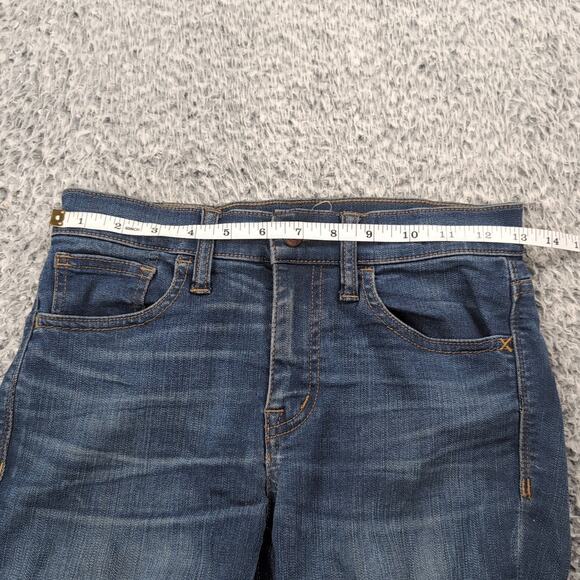 Madewell Jeans Womens 24 Blue Roadtripper Stretch Distressed Normcore Casual - Picture 7 of 11